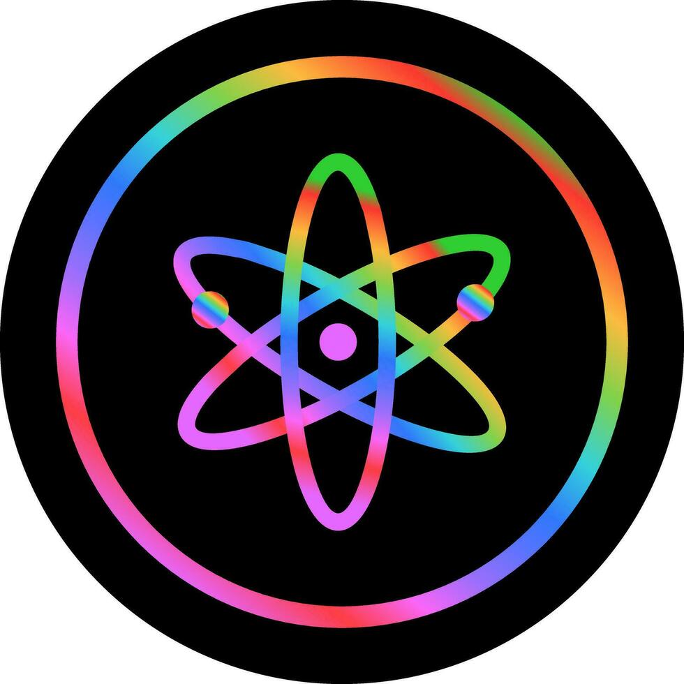 Atomic Structure Vector Icon