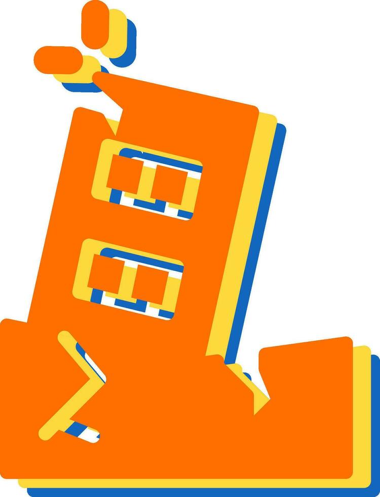 Earthquake Vector Icon