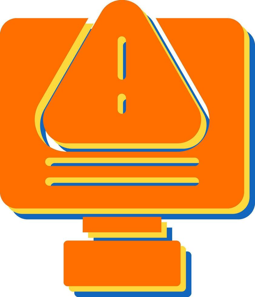 IT System Failure Vector Icon