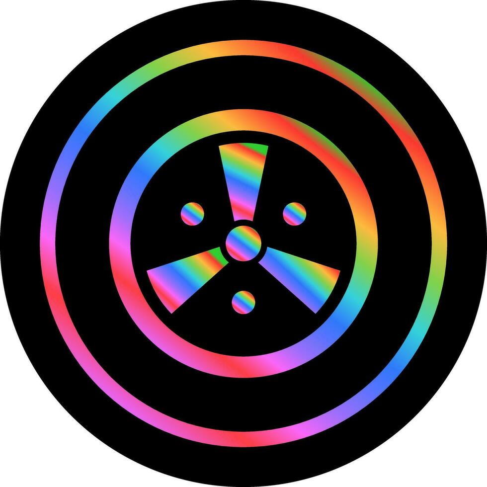 Radiation Vector Icon