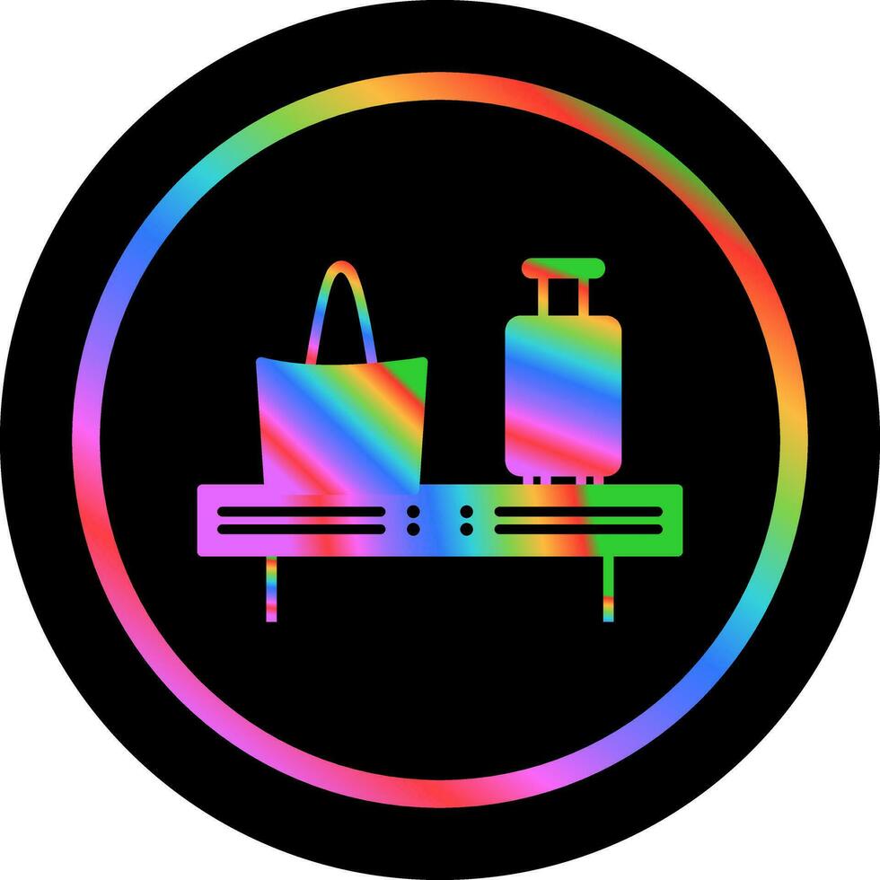 Luggage Carousel Vector Icon