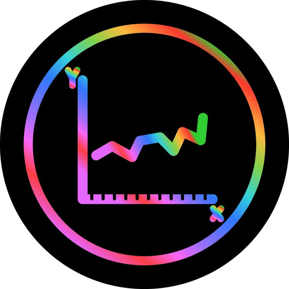 Graph Vector Icon