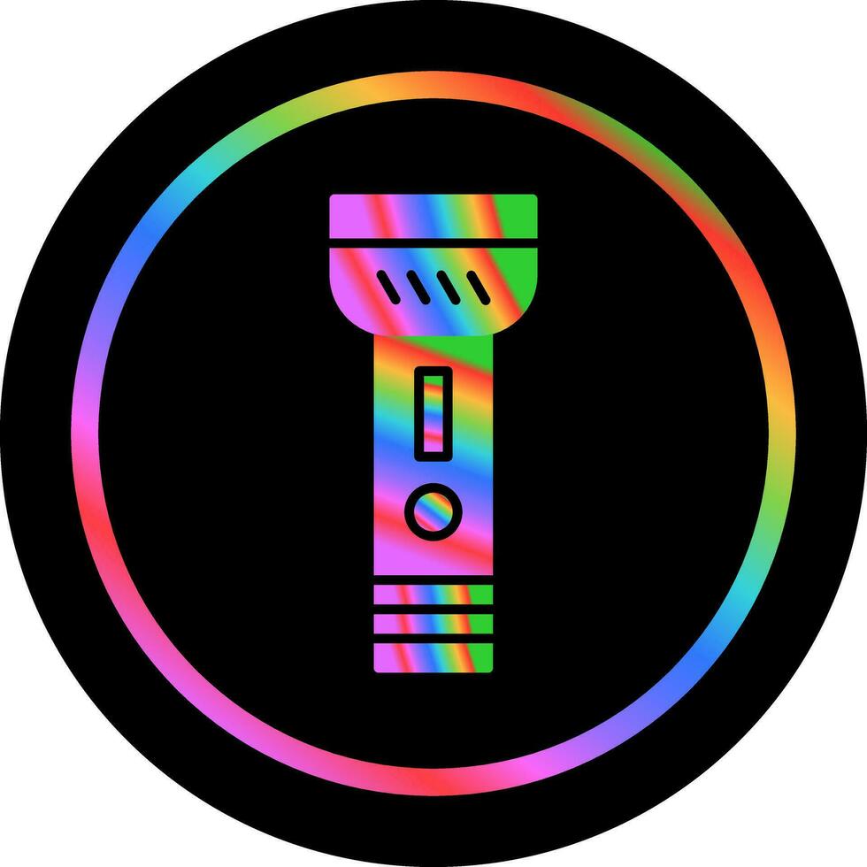 Flashlight Vector Icon