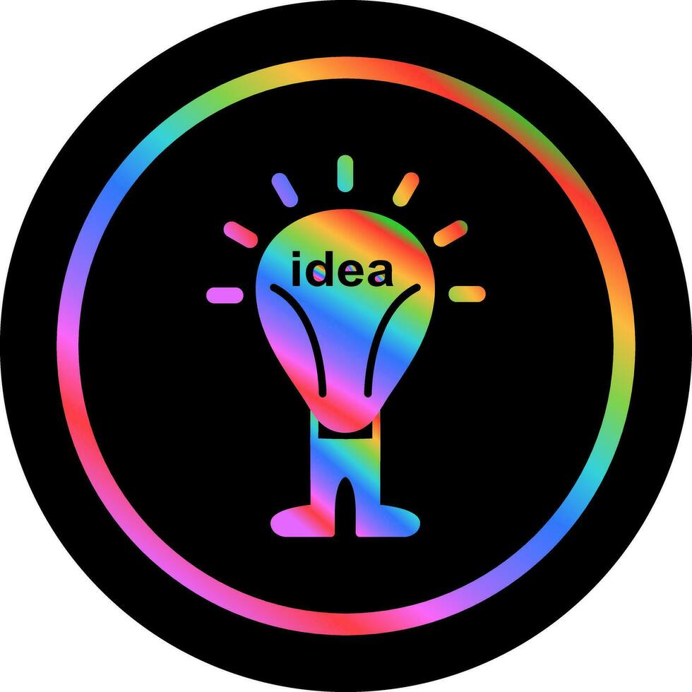 Brilliant Idea Vector Icon