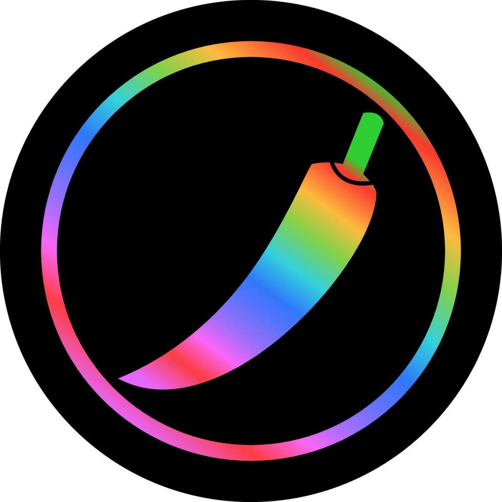 Chilli Vector Icon