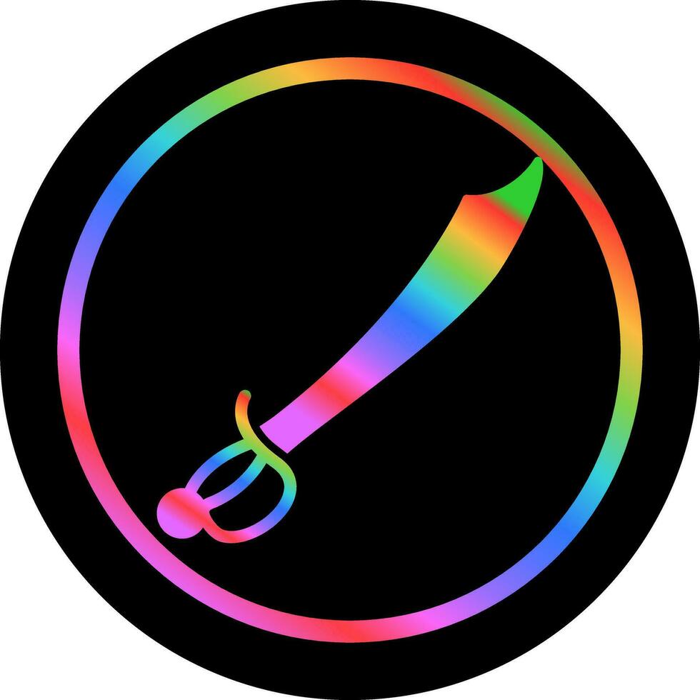 Pirate Sword Vector Icon