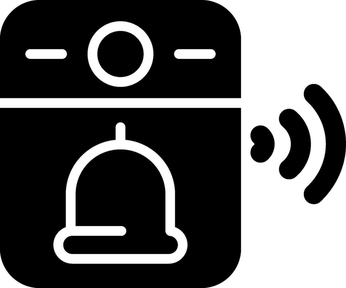 Video Doorbell Vector Icon