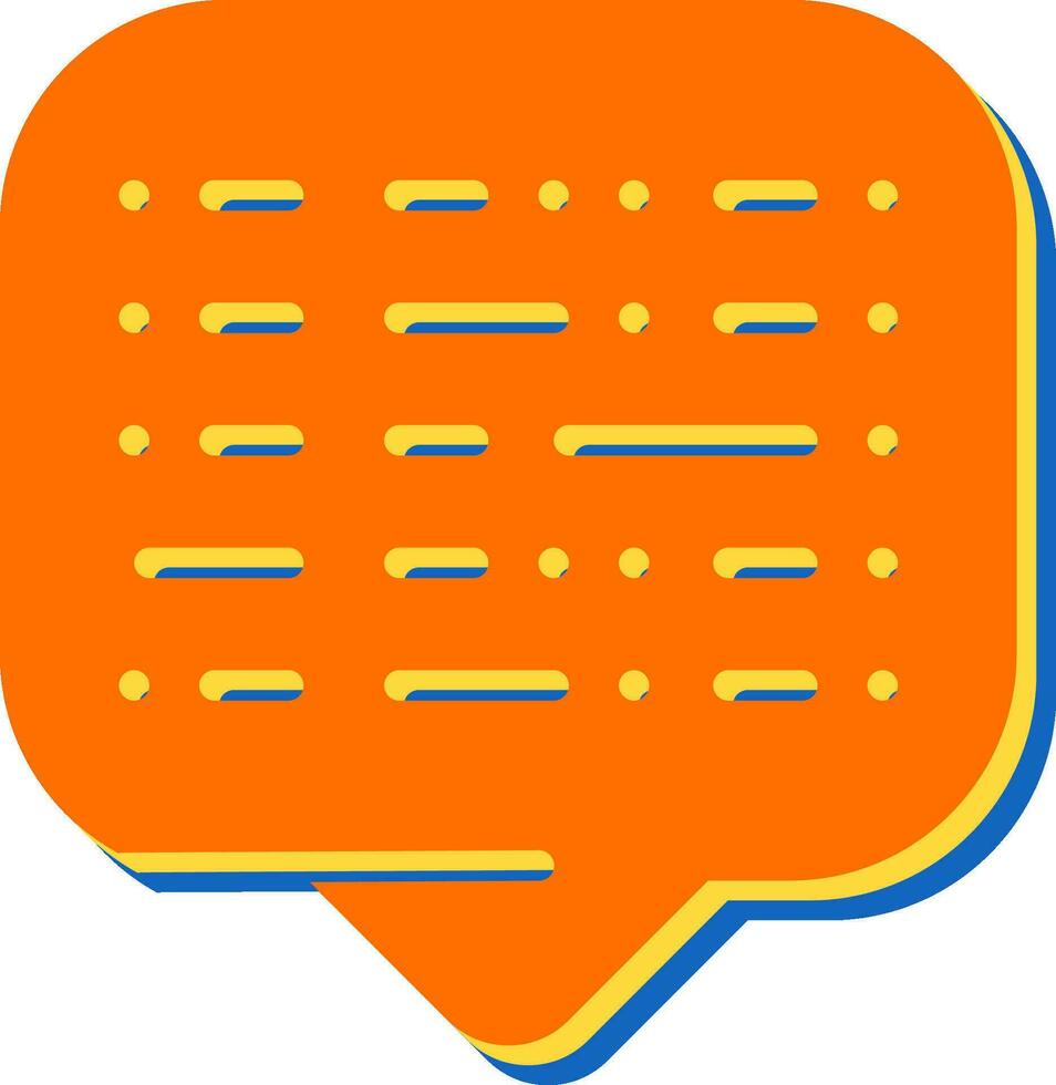 Morse Code Vector Icon