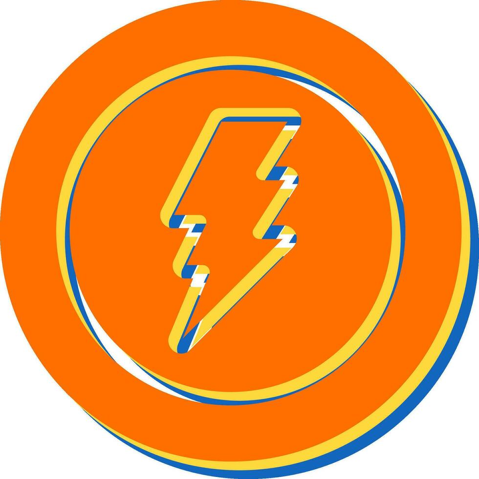 Lightning bolt Vector Icon