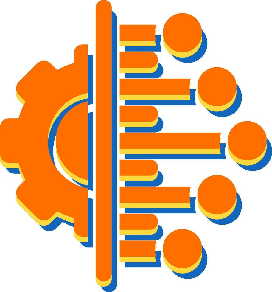 Data Integration Vector Icon