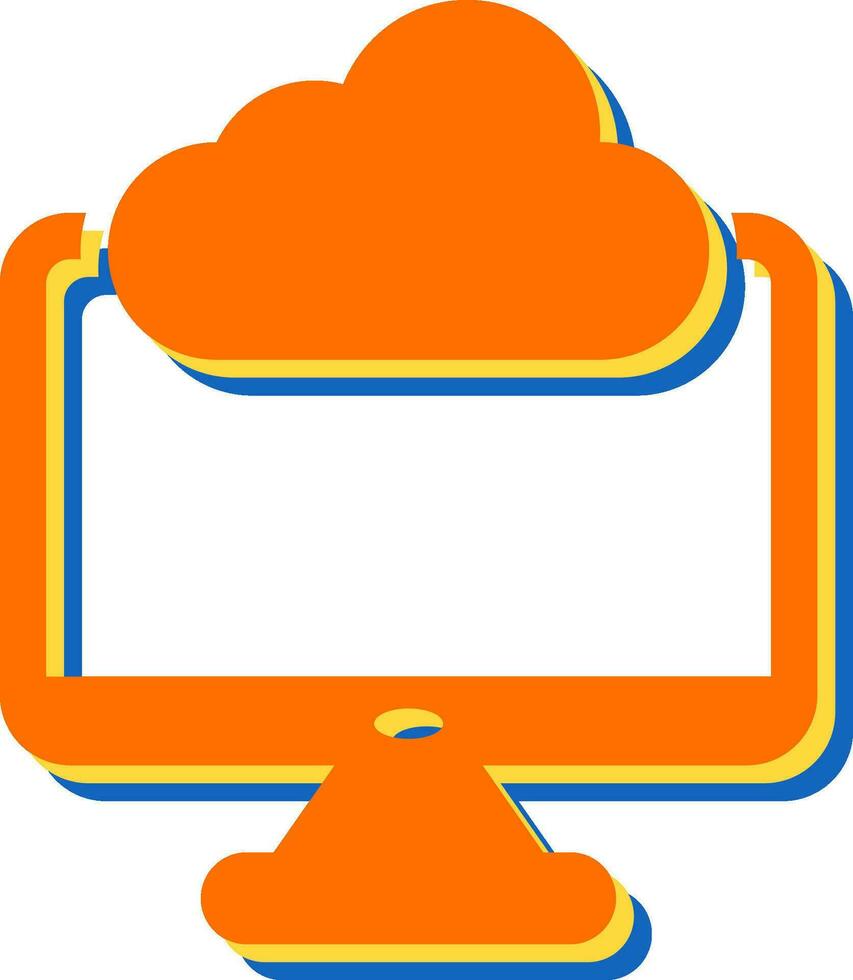 Edge Computing Vector Icon