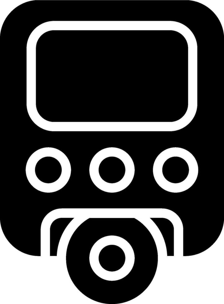 Portable DVD Player Vector Icon