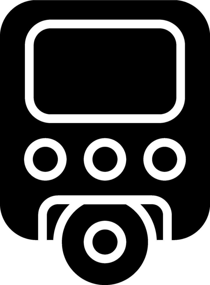 Portable DVD Player Vector Icon