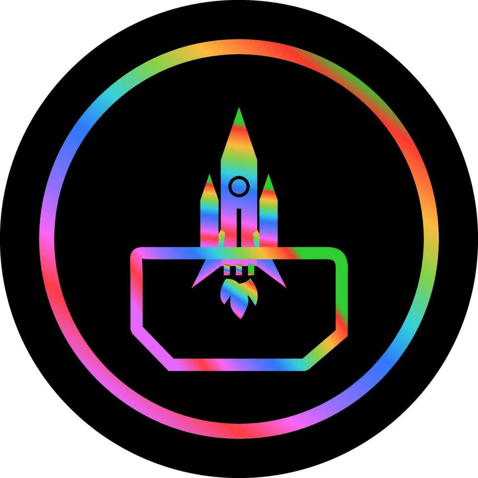 Space Shuttle Vector Icon