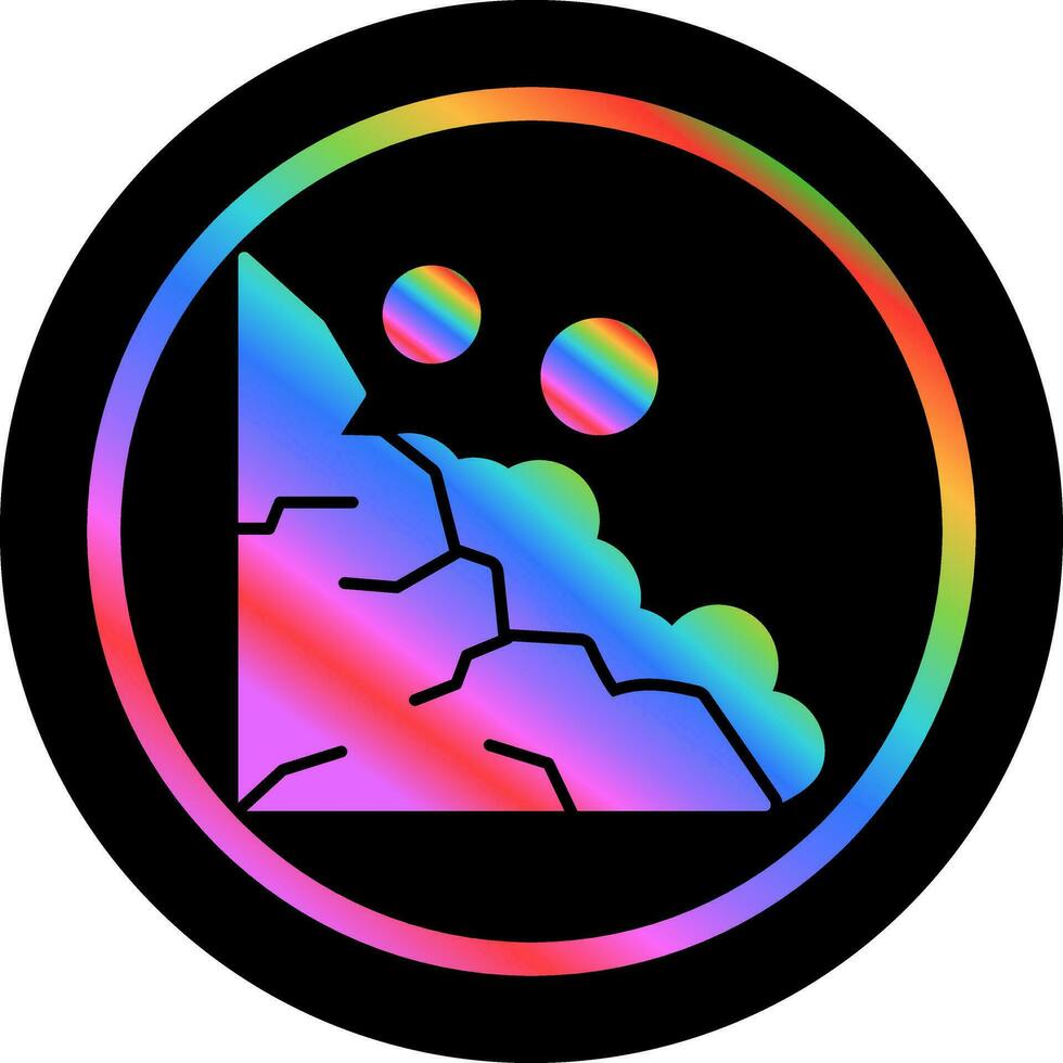 Landslide Vector Icon