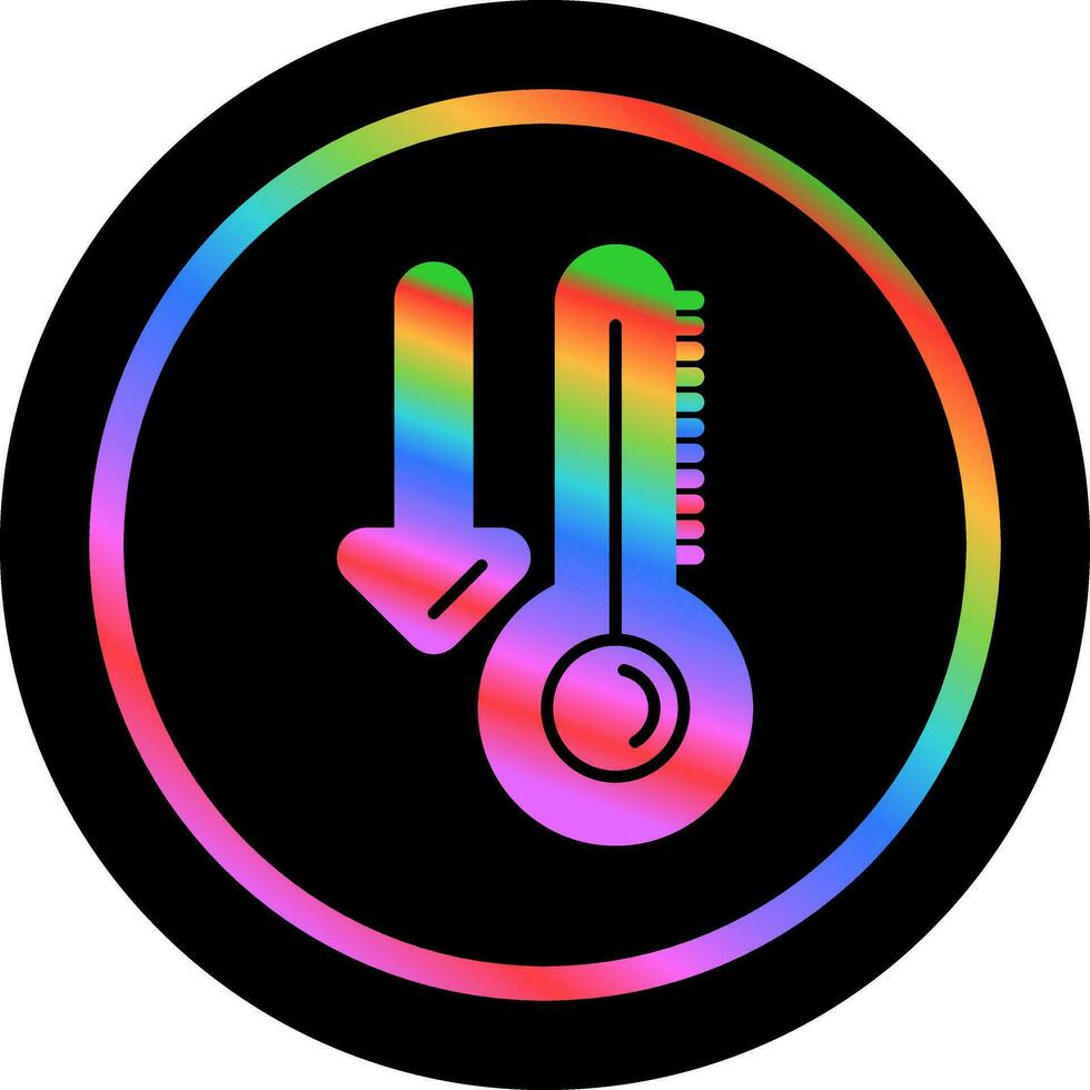 Low Temperature Vector Icon