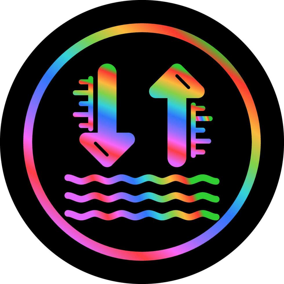 High Tide Vector Icon
