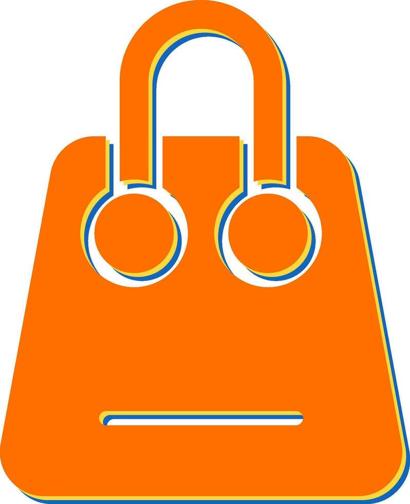 icono de vector de bolsa de compras