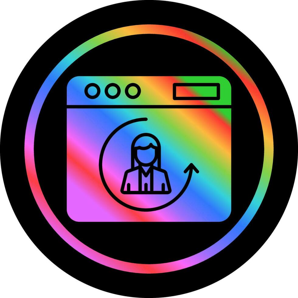 Return Visitor Vector Icon