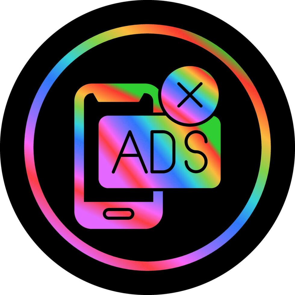 AD Block Vector Icon