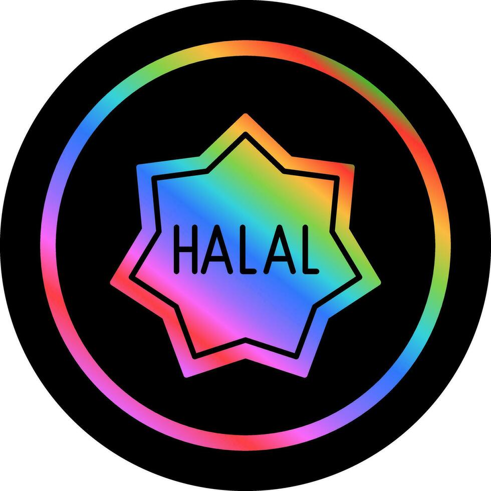 Halal Vector Icon