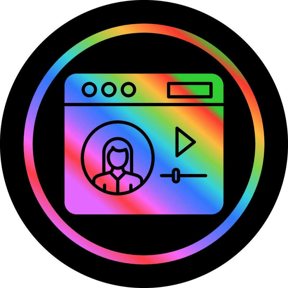 Video Tutorial Vector Icon