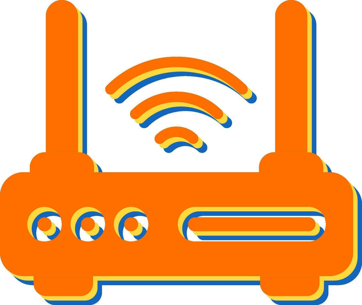 Router Vector Icon