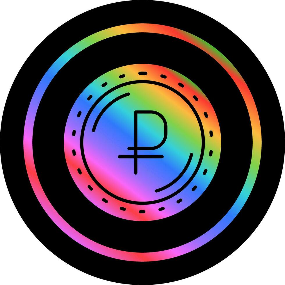 Ruble Currency Vector Icon