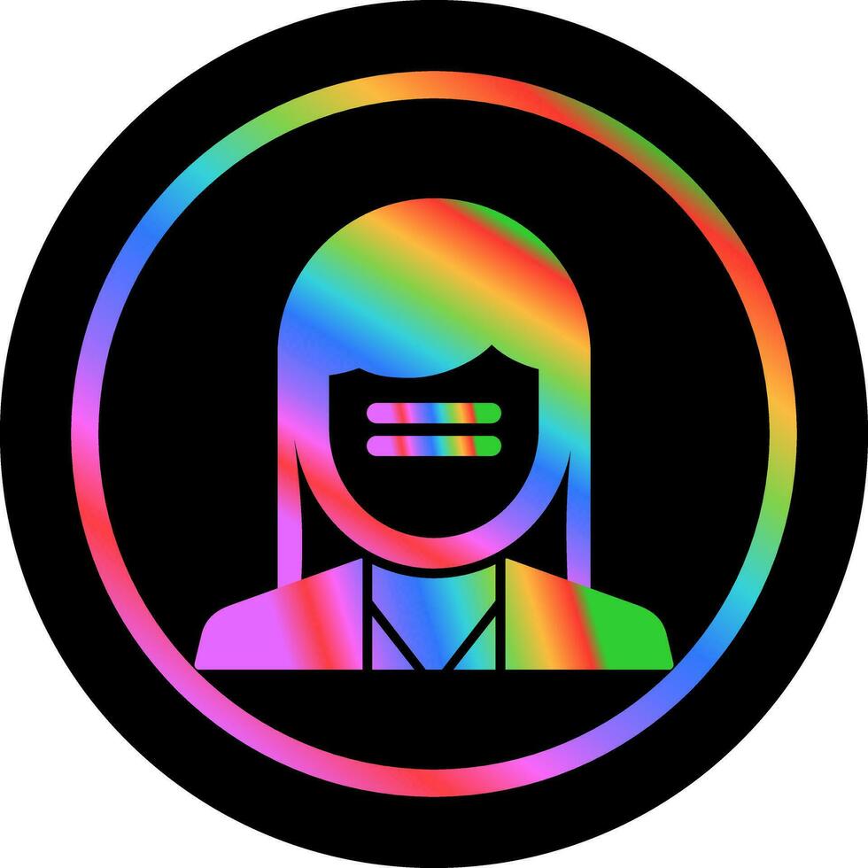 Forehead Vector Icon