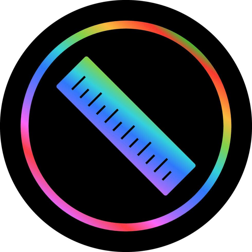 Ruler Vector Icon