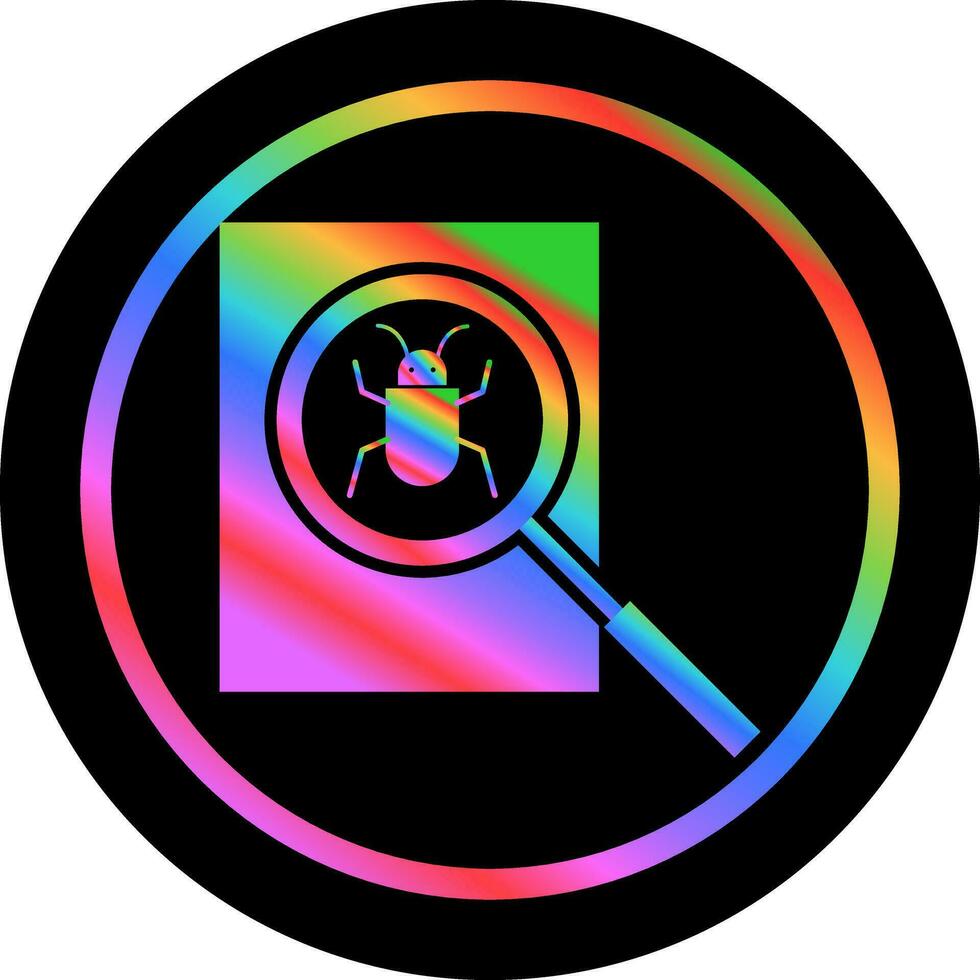 Debugging Vector Icon