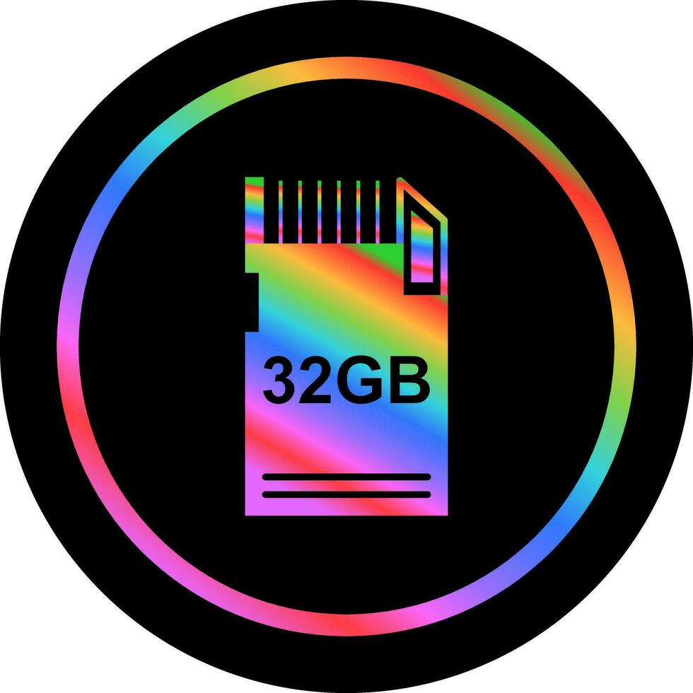 Data Storage Vector Icon