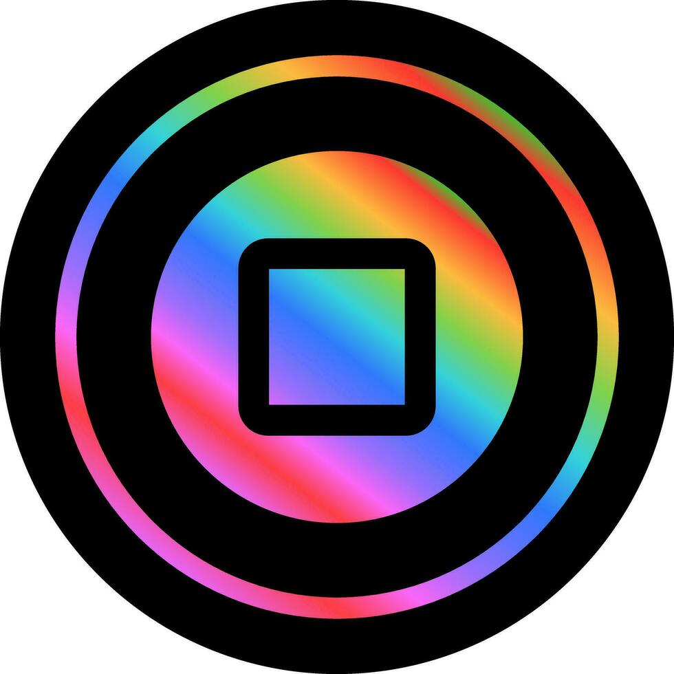 Stop Vector Icon