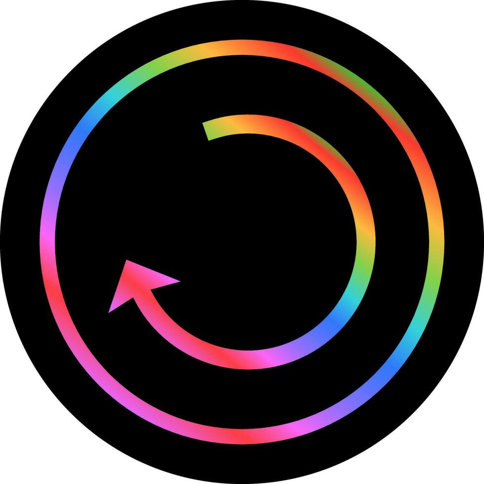 Left Back Arrow Vector Icon