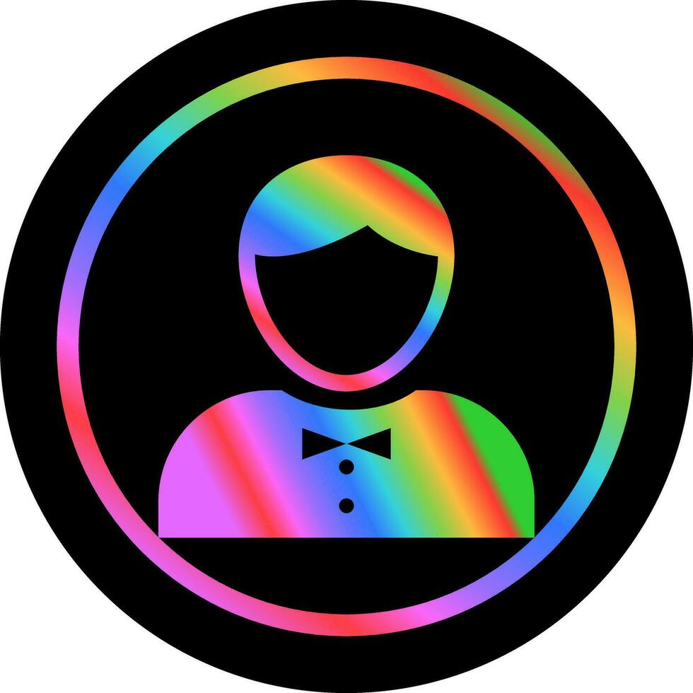 Waiter Vector Icon