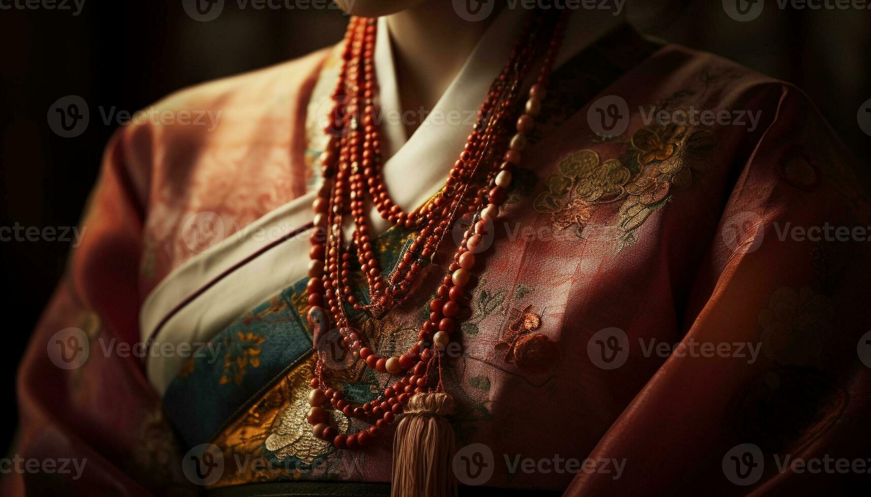 un hermosa indio mujer vistiendo un tradicional sari. generado por ai  31952466 Foto de stock en Vecteezy