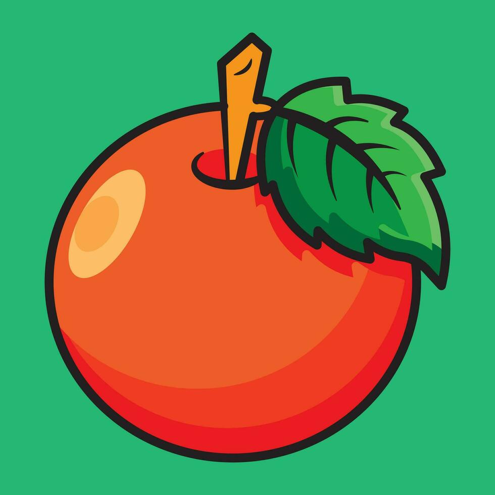 Red tomato vector illustration. Cut tomato, tomato slice, leaves, flowers and tomato seeds.