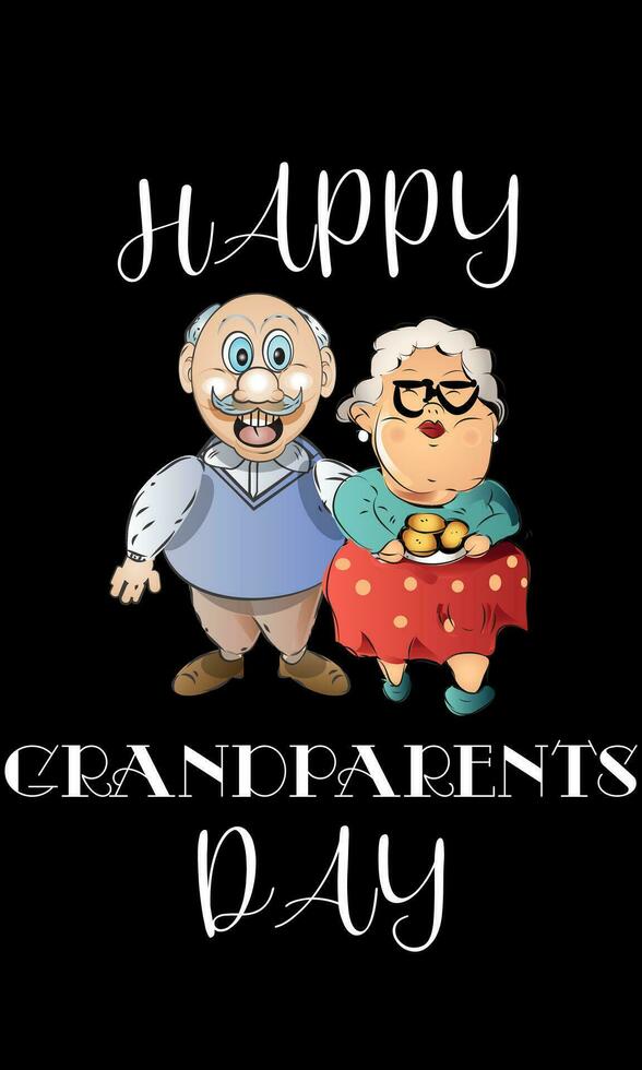 Grandparents Day Sign vector