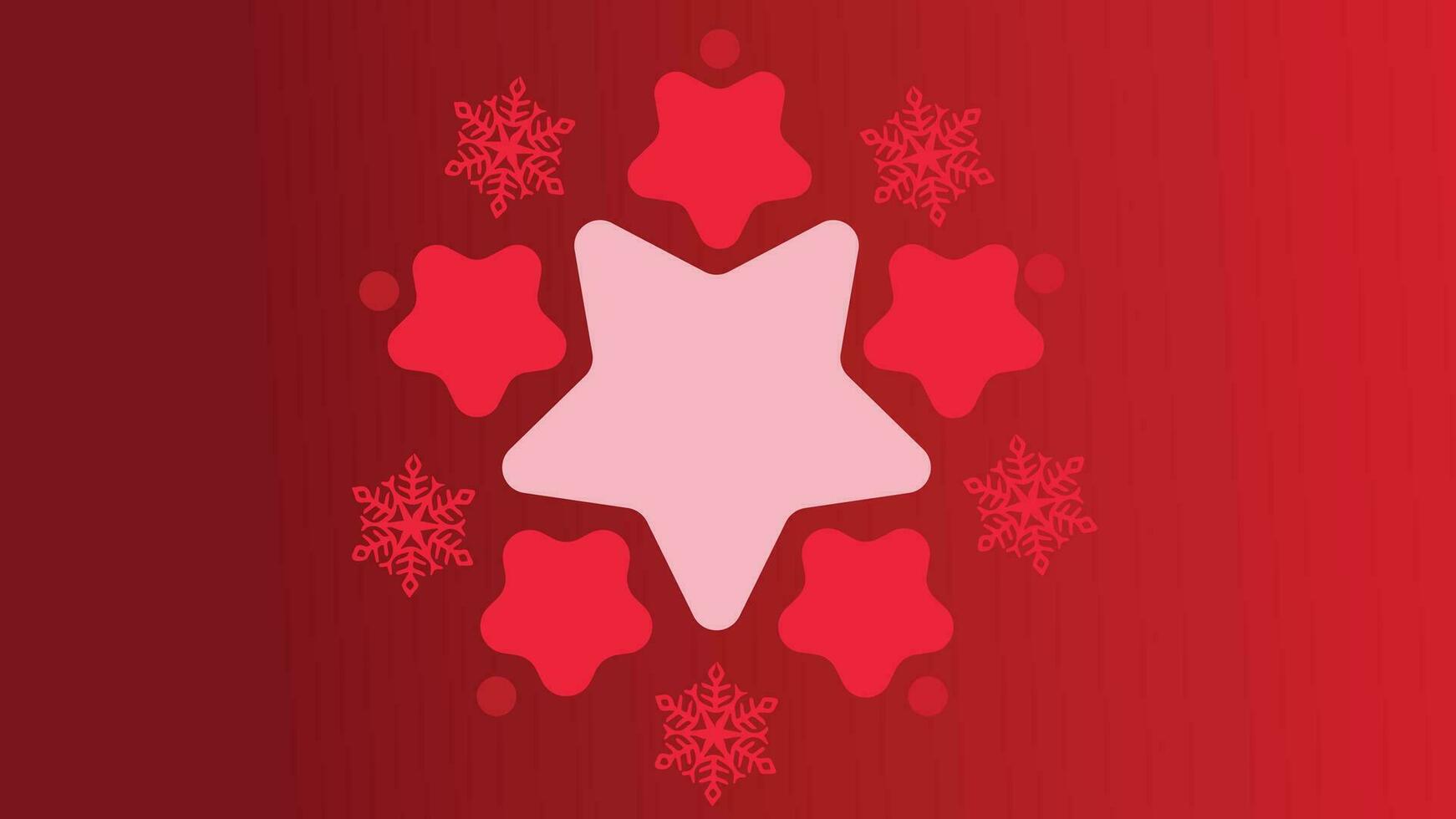Abstract Christmas ornaments in red and white background. This creative minimal background will make your project more stunning and interesting.You can use this background as banner or party flyer. vector
