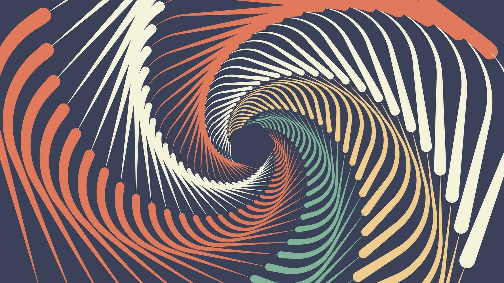 Abstract spiral four color vortex background for your creative project. This will help you to express your project more easily and minimalist. You can use this design as a banner or your tools. vector