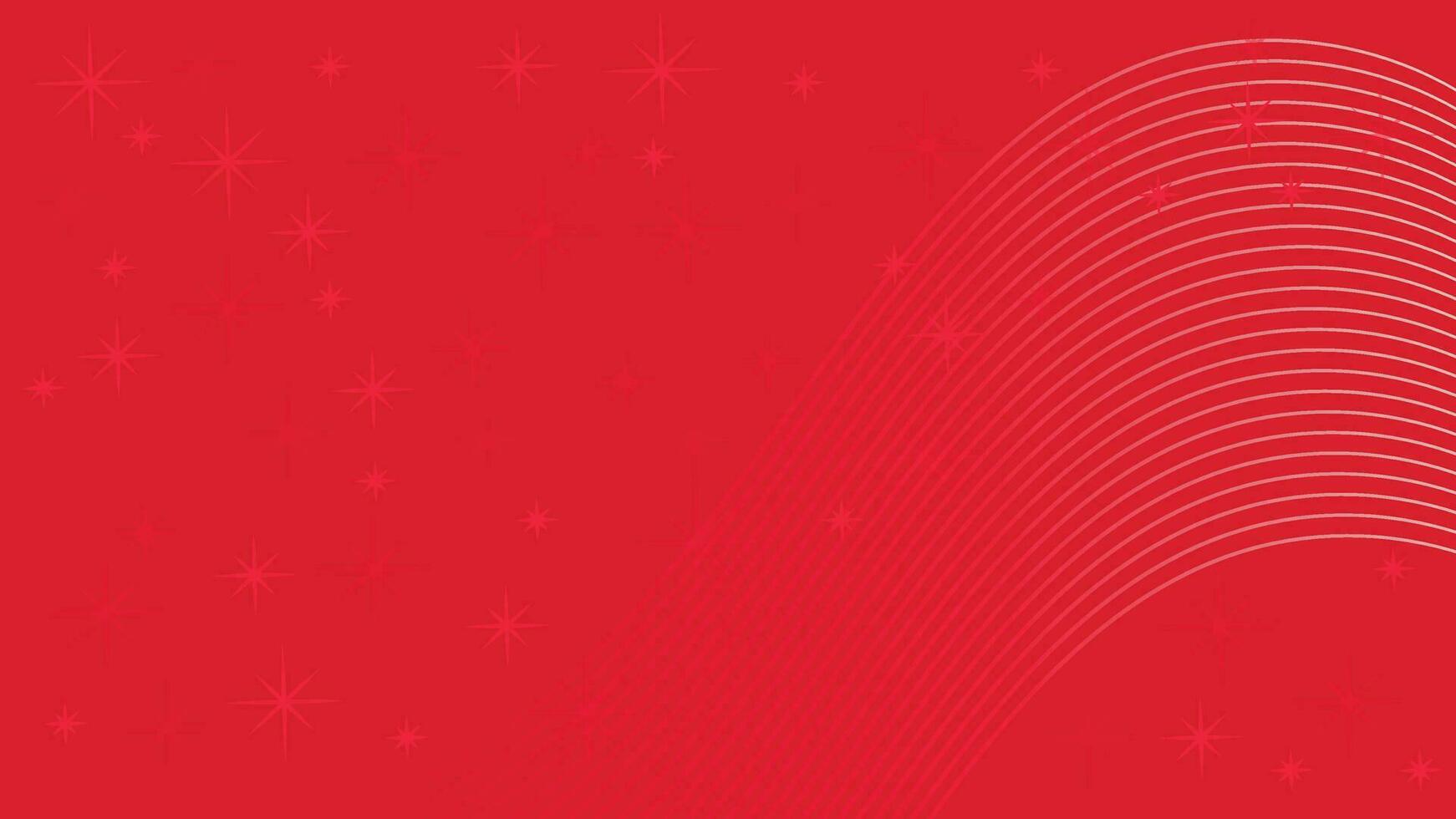 resumen Navidad rojo ondulado antecedentes para tu creativo proyecto. esta minimalista diseño lata usado como un bandera o volantes. vector