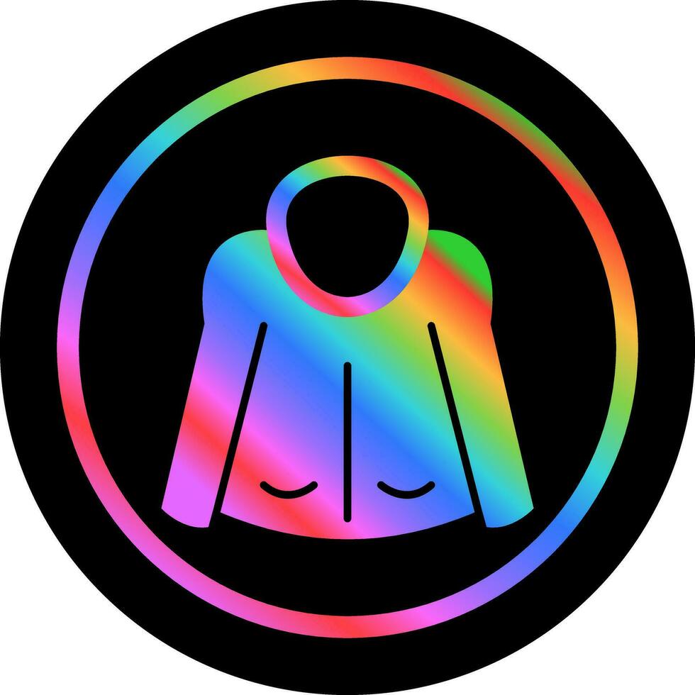 Warm jacket Vector Icon