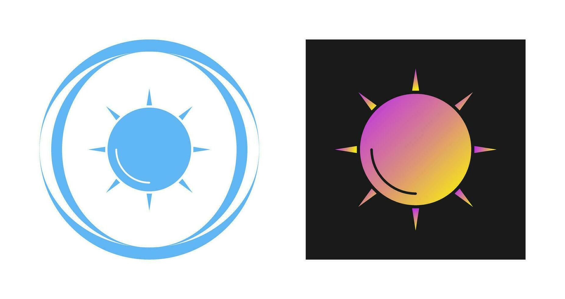 Sun Vector Icon