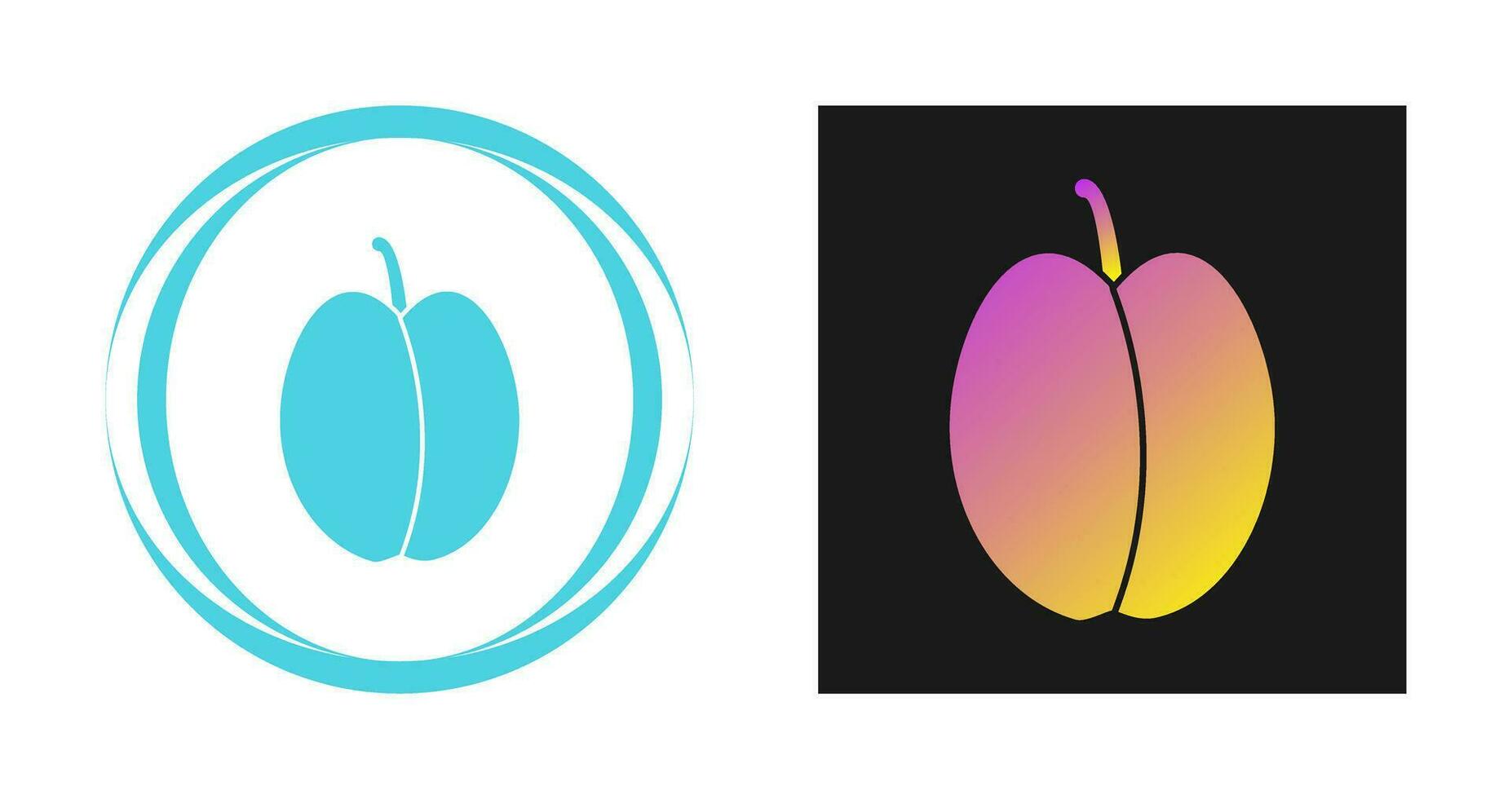 Plum Vector Icon