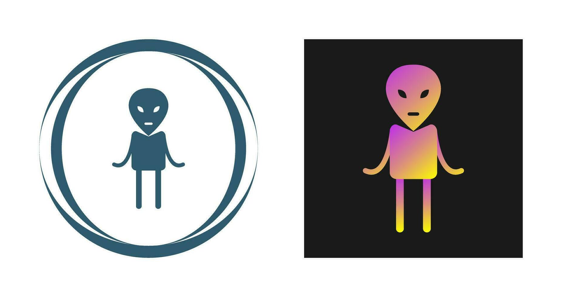 Alien Vector Icon