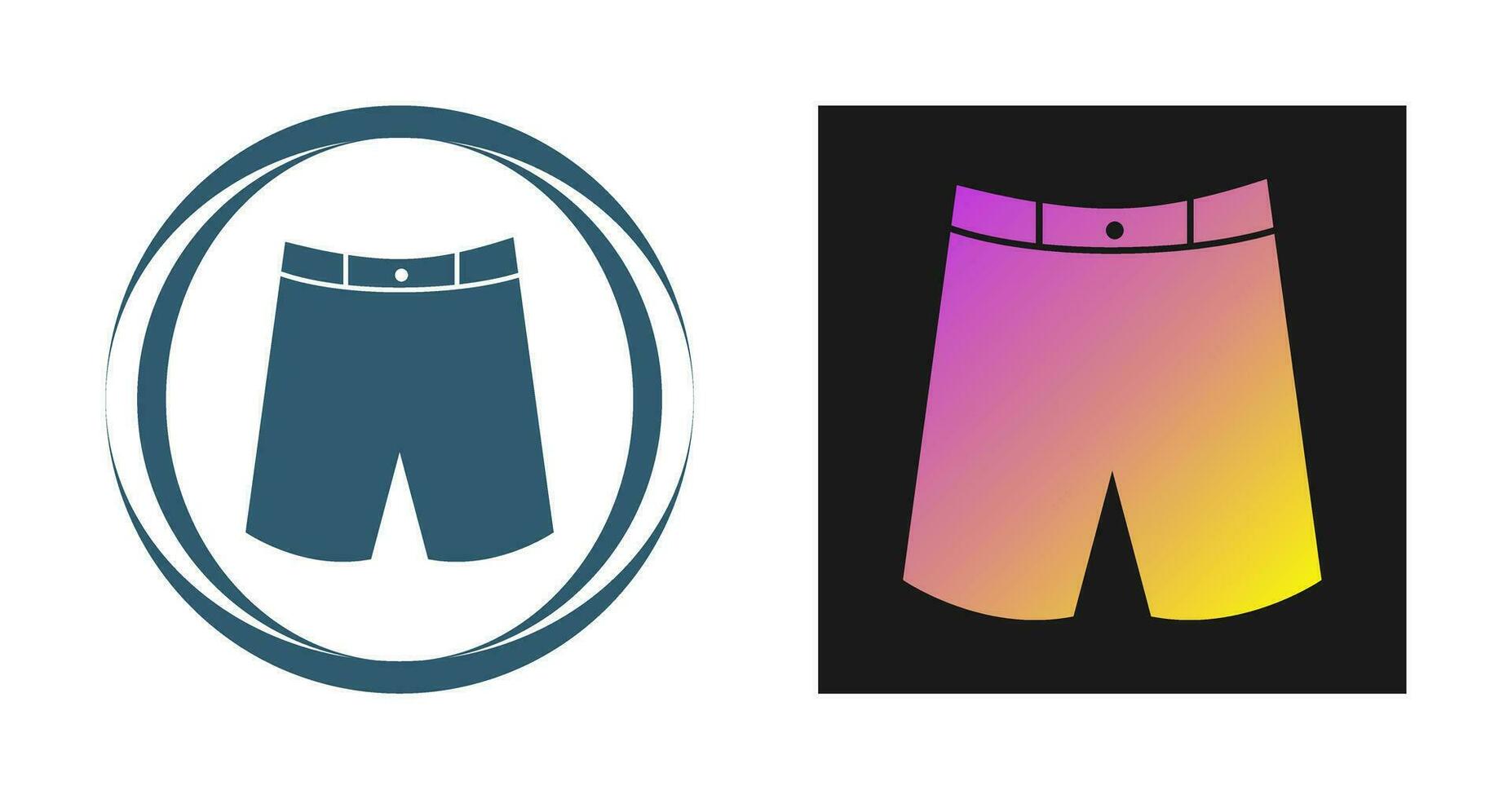 Shorts Vector Icon