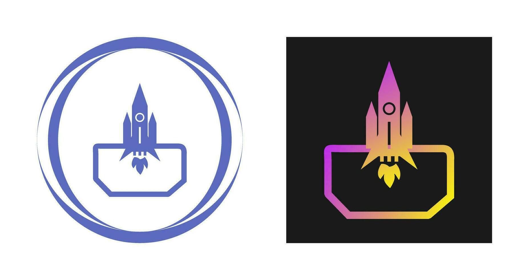 Space Shuttle Vector Icon