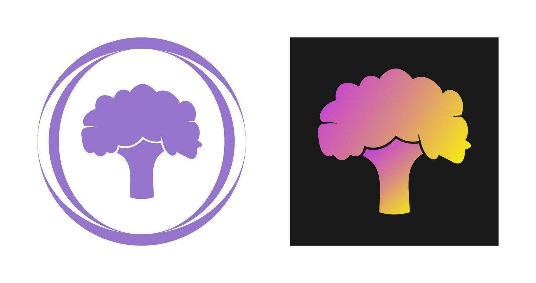 Broccoli Vector Icon