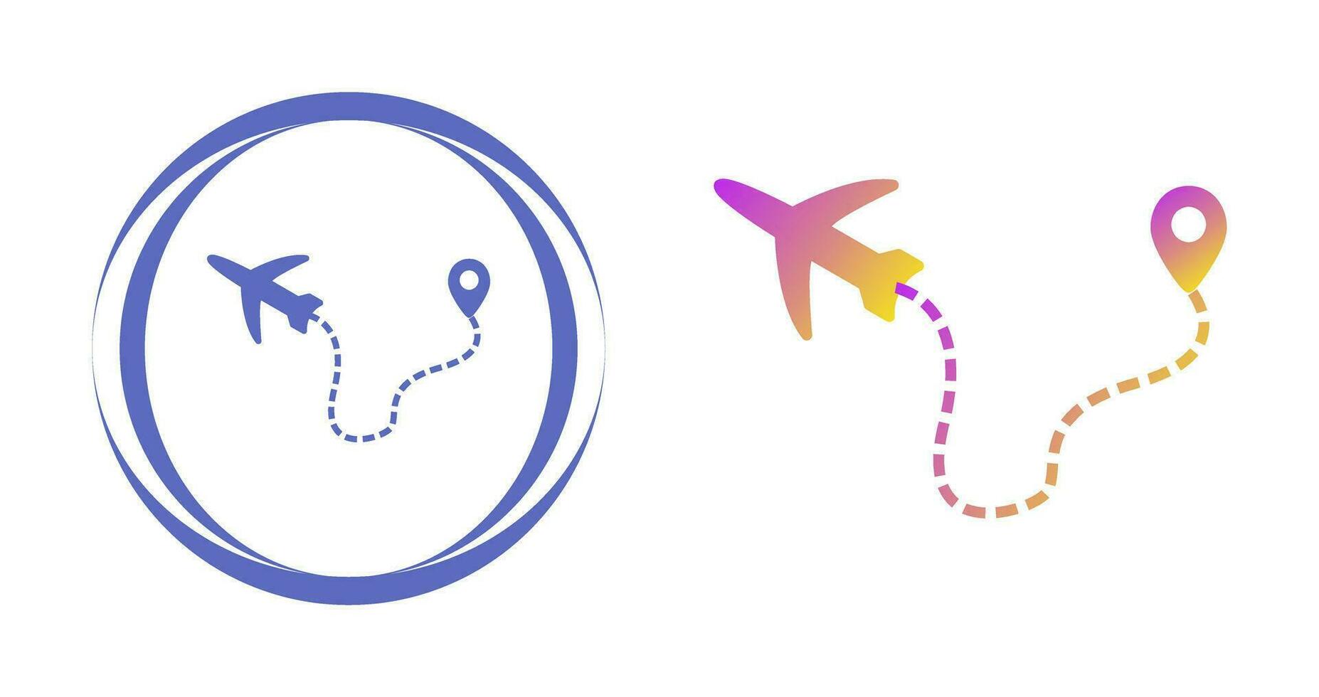 Plane Flying Vector Icon