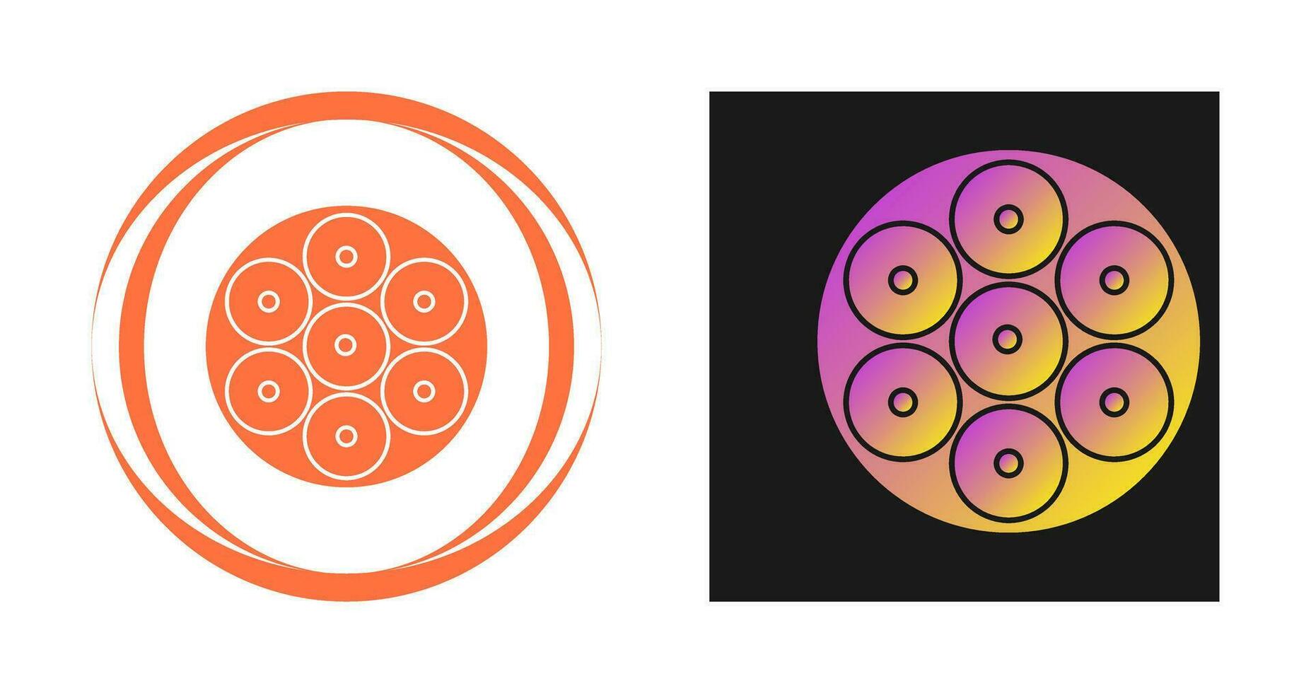 LED Light Vector Icon